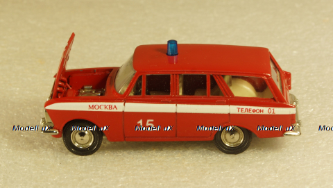 Москвич 427 пожарный, Агат 1:43 