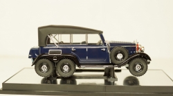 Mercedes G4 1938 Dark Blue, Signature Models 1:43