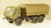 Камаз 4310 бортовой с тентом хаки, Арек 1:43