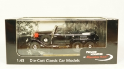 Mercedes G4 1938 Cabrio Black, Signature Models 1:43