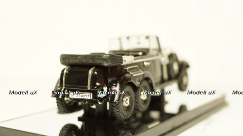 Mercedes G4 1938 Cabrio Black, Signature Models 1:43