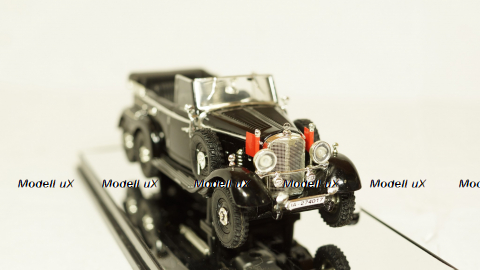 Mercedes G4 1938 Cabrio Black, Signature Models 1:43