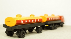 Камаз 53212 Молоко с прицепом, 1:43