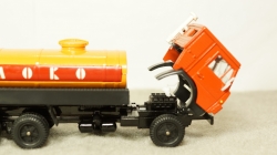 Камаз 53212 Молоко с прицепом, 1:43