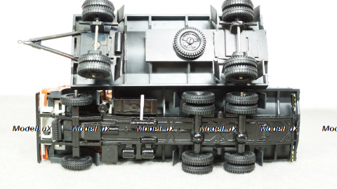 Камаз 53212 Молоко с прицепом, 1:43