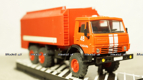 Камаз 4310 АР2 пожарный в боксе 11.1992, 1:43