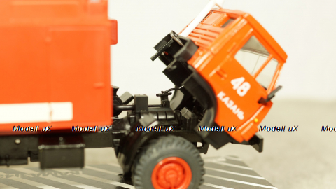 Камаз 4310 АР2 пожарный в боксе 11.1992, 1:43