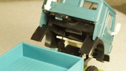 Камаз 53212 бортовой синий, Арек 1:43