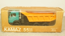 Камаз 5511 самосвал зеленый, 1:43