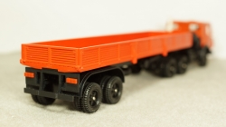 Камаз 5410 борт красный, 1:43