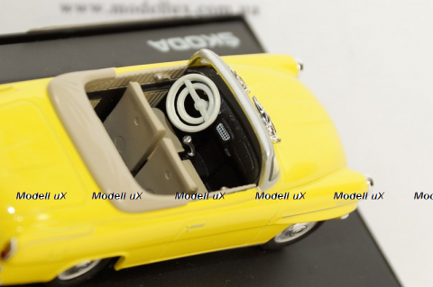 Skoda Felicia yellow 143ABS703GD, Abrex 1:43