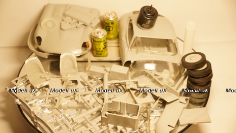 Jaguar E-type, 1961, Сборная модель, Пластик, СССР