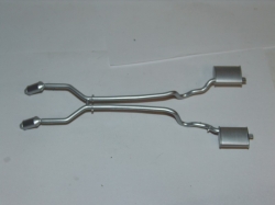 Ford Mustang GT, выхлопная система