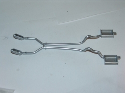 Ford Mustang GT, выхлопная система