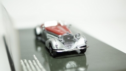 Horch 855 Special Roadster 1938 Silver, Minichamps 1:43