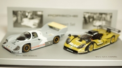 PORSCHE 911 (996) GT1 1998 + 956 KH MOTORSPORT 1:43, Minichamps 1:43