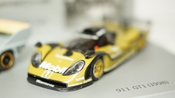 PORSCHE 911 (996) GT1 1998 + 956 KH MOTORSPORT 1:43, Minichamps 1:43