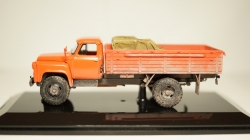 Газ 53Ф со следами эксплуатации и грузом, 1:43