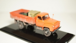 Газ 53Ф со следами эксплуатации и грузом, 1:43