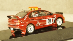 Mitsubishi Lancer Evo X #00 H.Hiyoshi Rally Japan Safety car 2007, KB1043, IXO 1:43