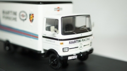 Mercedes Benz LP 608 Koffer LKW Martini Racing, Schuco 1:43