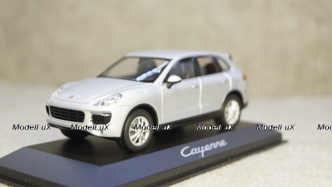 Porsche Cayenne (958) year 2014 silver, Minichamps 1:43