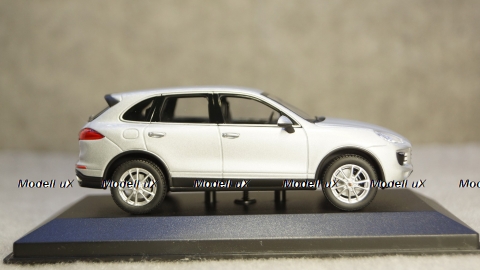 Porsche Cayenne (958) year 2014 silver, Minichamps 1:43