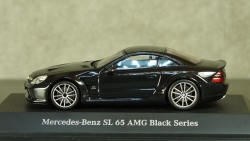 Mercedes SL65 AMG R230 2010 black, Minichamps 1:43