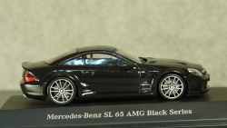 Mercedes SL65 AMG R230 2010 black, Minichamps 1:43