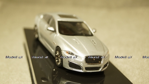 Jaguar XFR rhodium silver, IXO 1:43