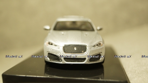 Jaguar XFR rhodium silver, IXO 1:43