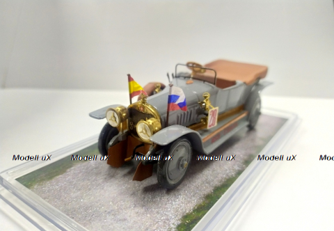 Руссо Балт С24/30 пробег Москва-Сан-Себастьян 1912г, Студия Колесо 1:43