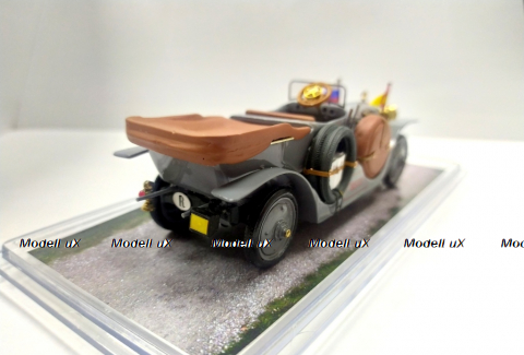 Руссо Балт С24/30 пробег Москва-Сан-Себастьян 1912г, Студия Колесо 1:43