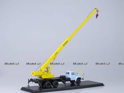 ЗИЛ 133 Автокран, голубой/желтый SSM1108