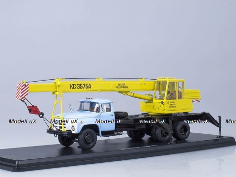 ЗИЛ 133 Автокран, голубой/желтый SSM1108
