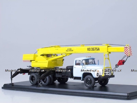 ЗИЛ 133 Автокран, голубой/желтый SSM1108