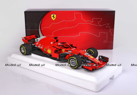 FERRARI SF71H - CARLOS SAINZ, TESTING FIORANO, JANUARY 2021, BBR211895, BBR 1:18