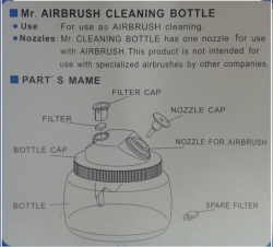 Емкость для промывки аэрографа Tagor TG300B