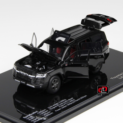 Toyota Land Cruiser 300 GR Sport, Black, LCD43011BC, LCD 1:43
