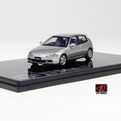 Honda Civic SiR II (EG6), Silver, LCD43010SI, LCD 1:43