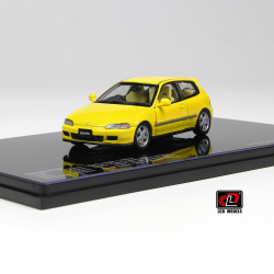 Honda Civic SiR II (EG6), Yellow, LCD43010, LCD 1:43