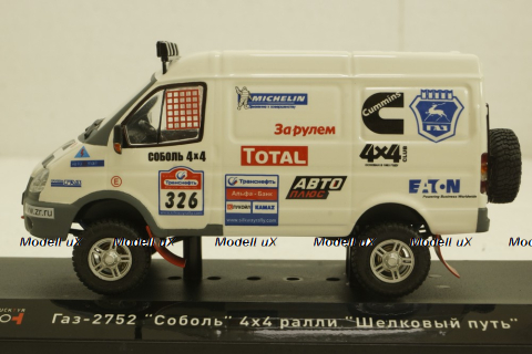 Газ-2752 Соболь 4х4 ралли "Шелковый путь", TruckTyr 1:43