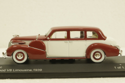 Cadillac Fleetwood V8 Limousine 1939, WhiteBox 1:43