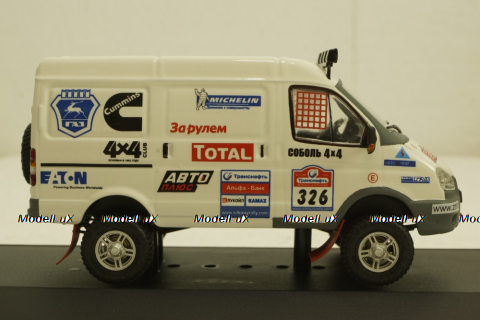 Газ-2752 Соболь 4х4 ралли "Шелковый путь", TruckTyr 1:43