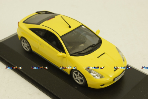 Toyota Celica (T23) 2000, yellow, 430168924, Minichamps 1:43