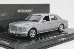 Bentley Arnage T, 2003, Silver, 436139074, Minichamps 1:43