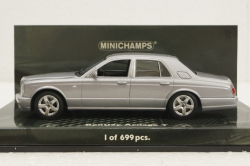 Bentley Arnage T, 2003, Silver, 436139074, Minichamps 1:43