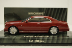 Bentley Brooklands, 2007, red, 436139622, Minichamps 1:43
