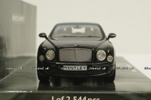 Bentley Mulsanne 2010, black, 436139900, Minichamps 1:43