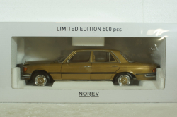 Mercedes 350 SE W116 1973 goldmetallic, 183970, Norev 1:18